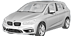 BMW F45 B1C62 Fault Code